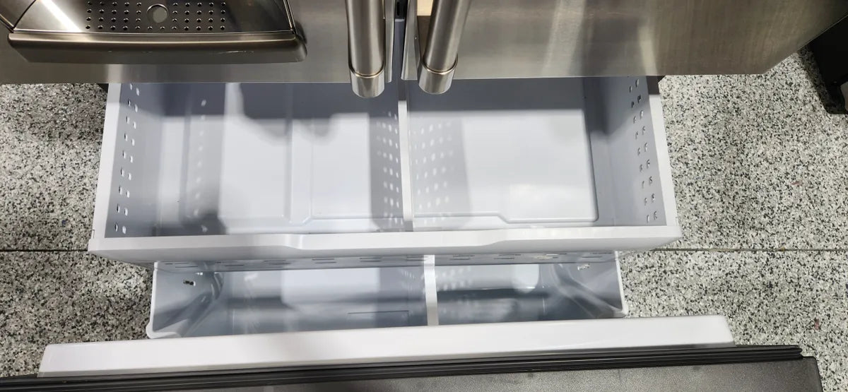 Café - French Door Refrigerator with Hot Water Dispenser, Customizable - Stainless Steel