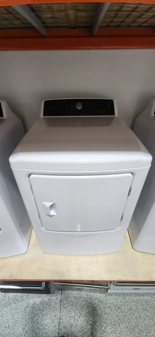 Frigidaire - 6.7 cu. ft. White Free Standing Electric Dryer - White