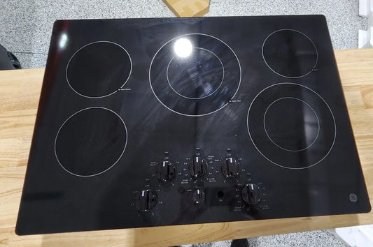 GE Built In 5 Element Electric Cooktop